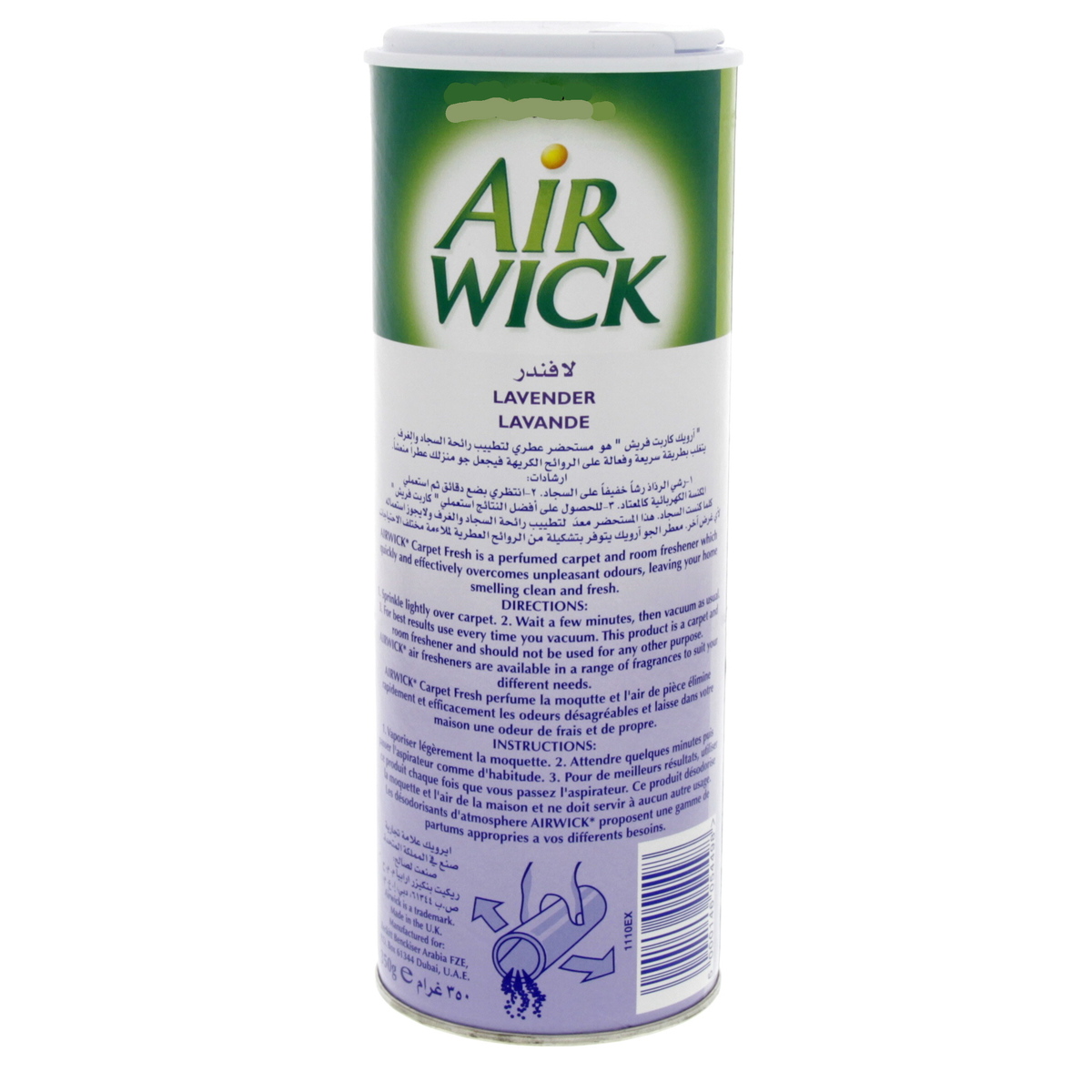 Airwick Carpet Fresh Lavender 350g